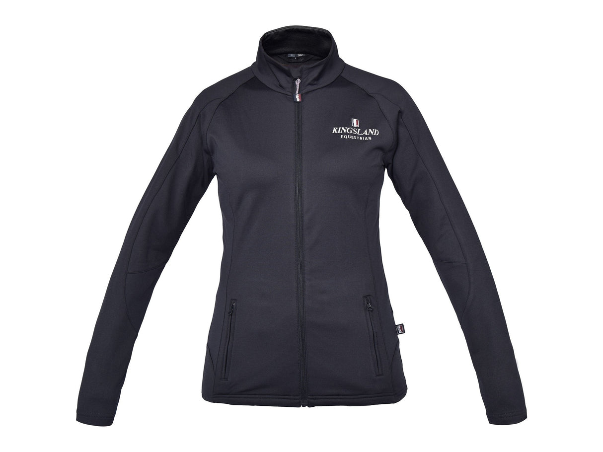 Kingsland Klassische Fleecejacke für Damen navy - IQ Horse