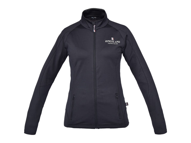 Kingsland Klassische Fleecejacke für Damen navy - IQ Horse