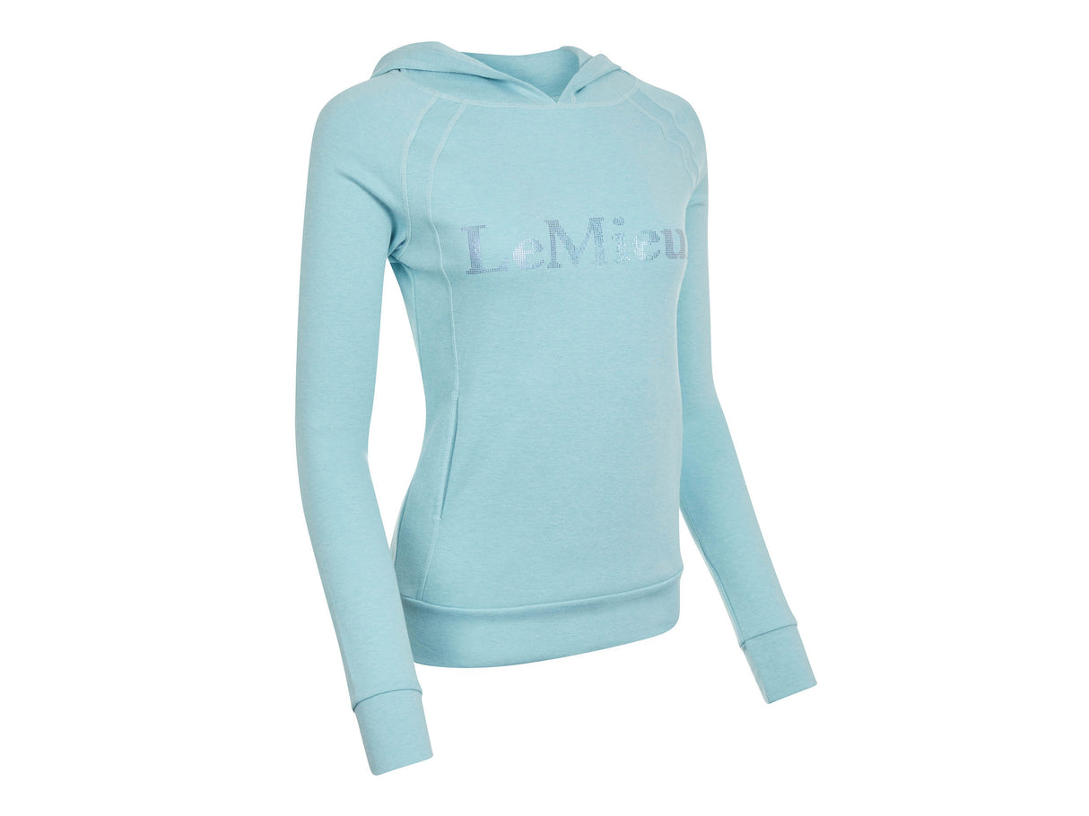 LeMieux Hoodie LUXE, azure - IQ Horse