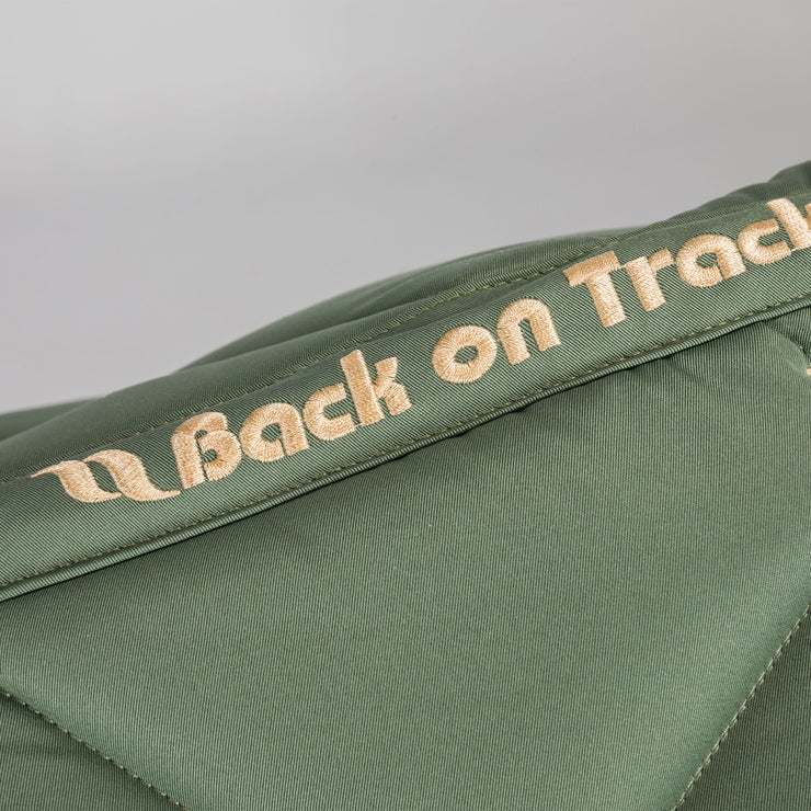 Back on Track Nights Collection Dressur Schabracke, Olivgrün