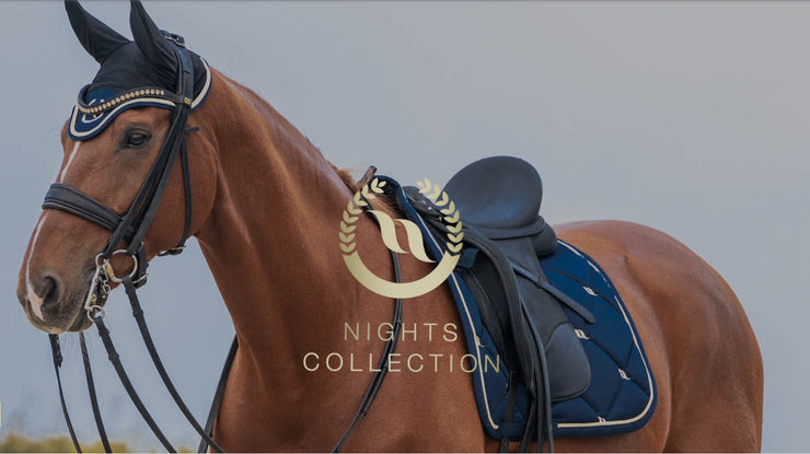 Back on Track Nights Collection Fliegenhaube, noble blue